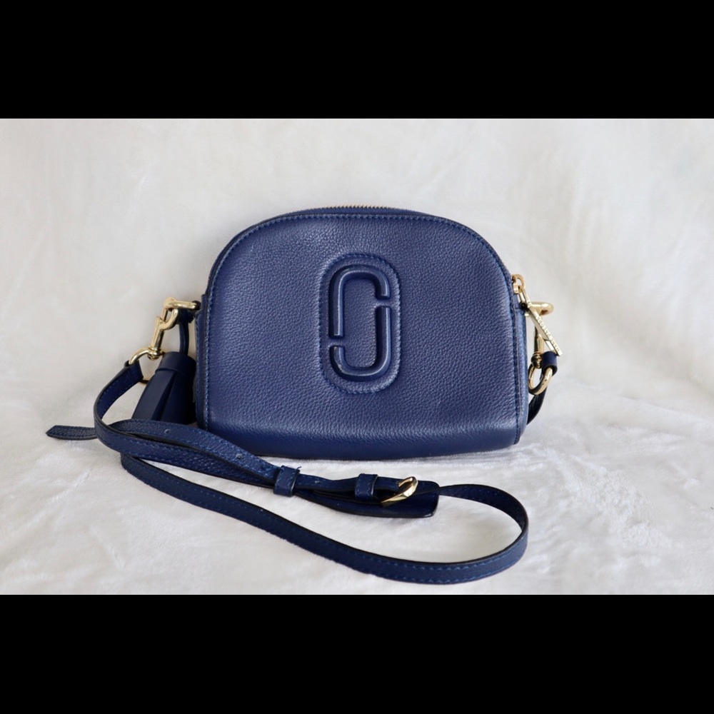Marc Jacobs navy crossbody bag